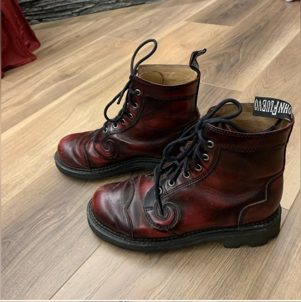 John Fluevog 7th Heaven Derby Swirl (6 eye) Men’s 6/Women's 8